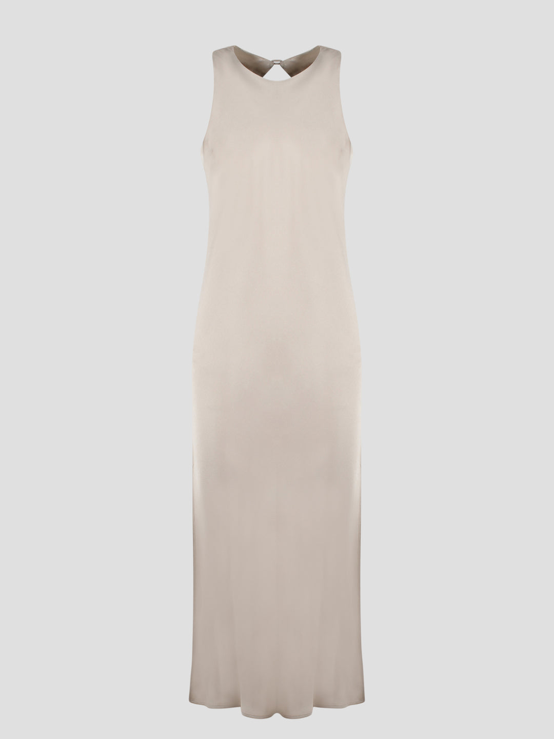 Fluid satin dress