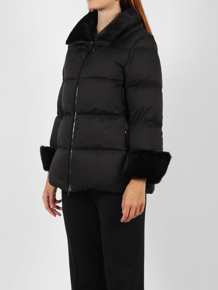 Polar-tech down jacket