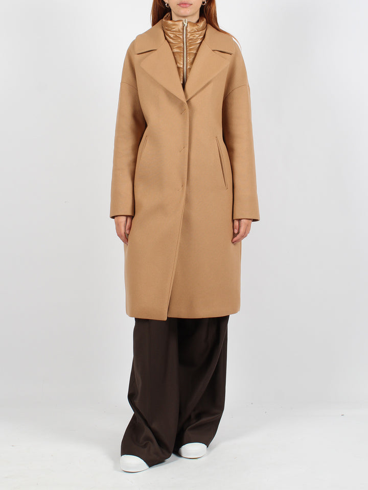 Double-front coat