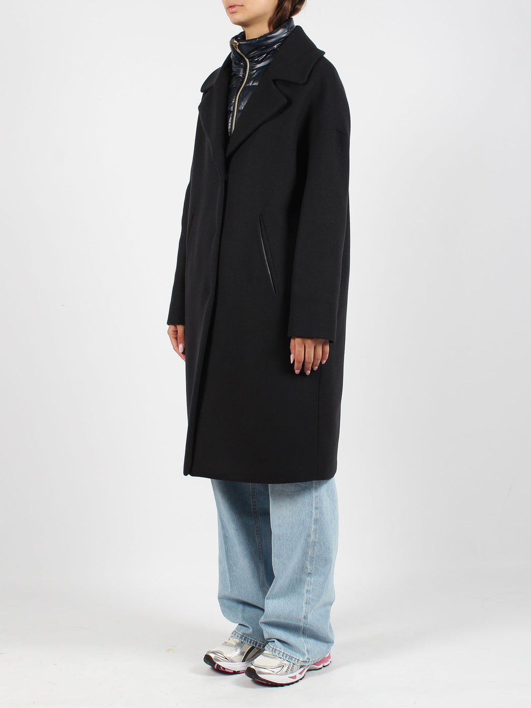 Double-front coat