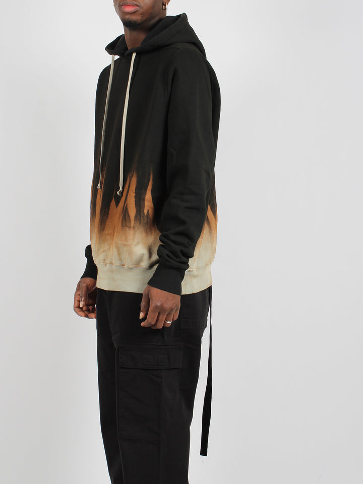 Oversized sun flame hoodie