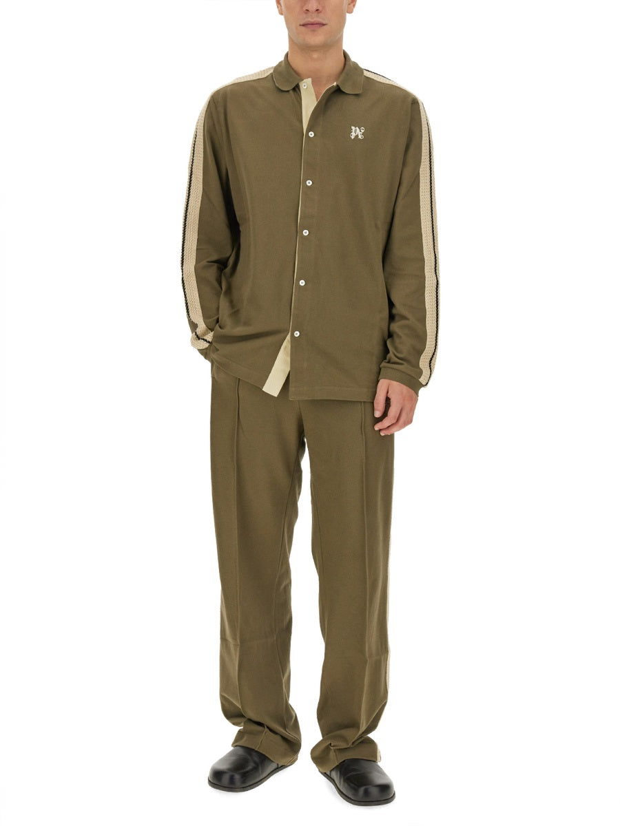 Palm Angels Shirts - Green | Wanan Luxury