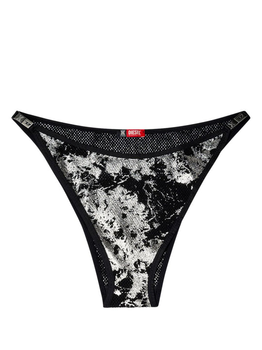 C-Fishnet-String Thong