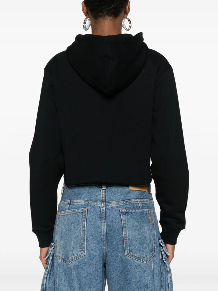 Ti Amo cropped hoodie