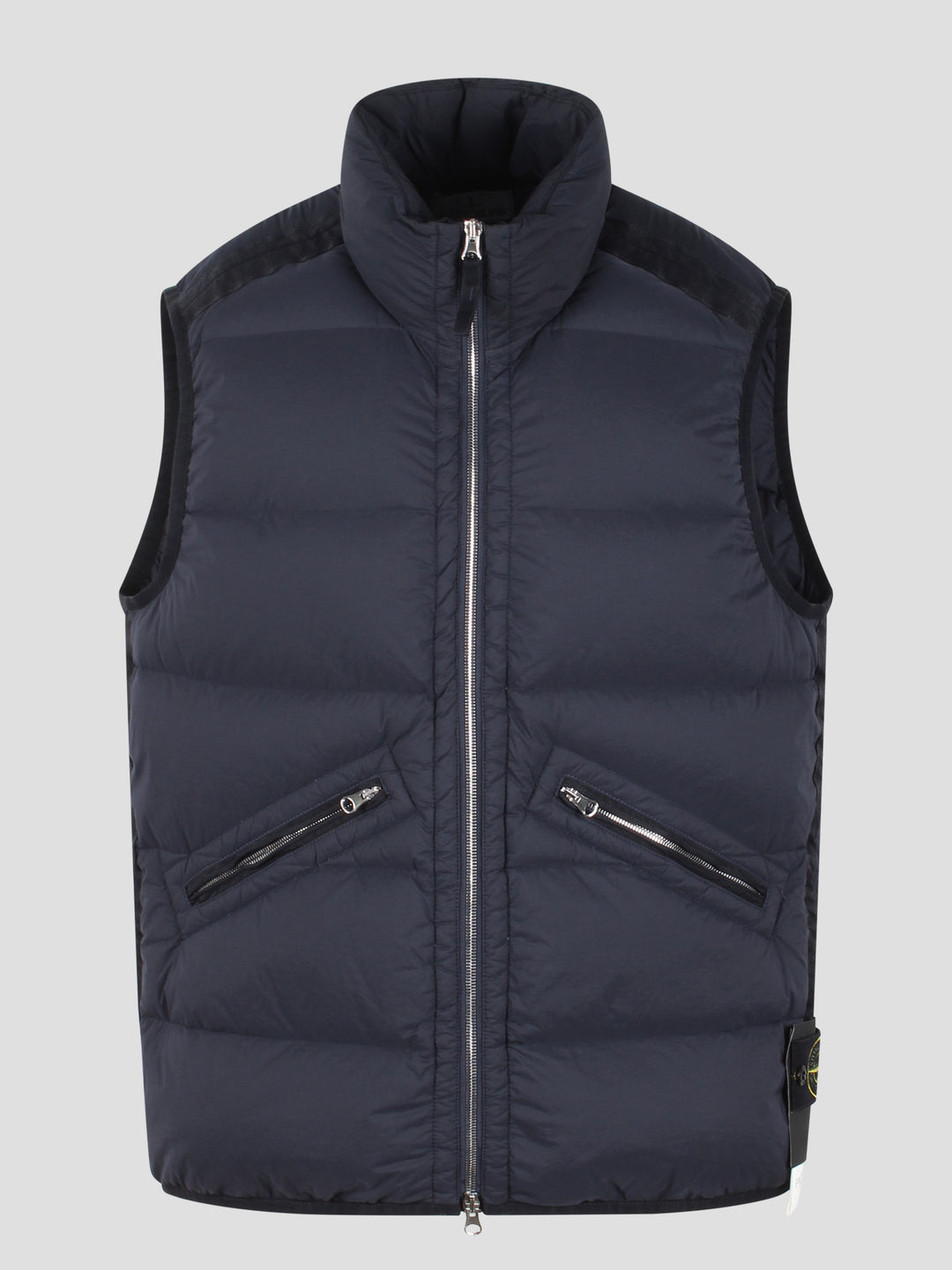 Seamless tunnel nylon down gilet