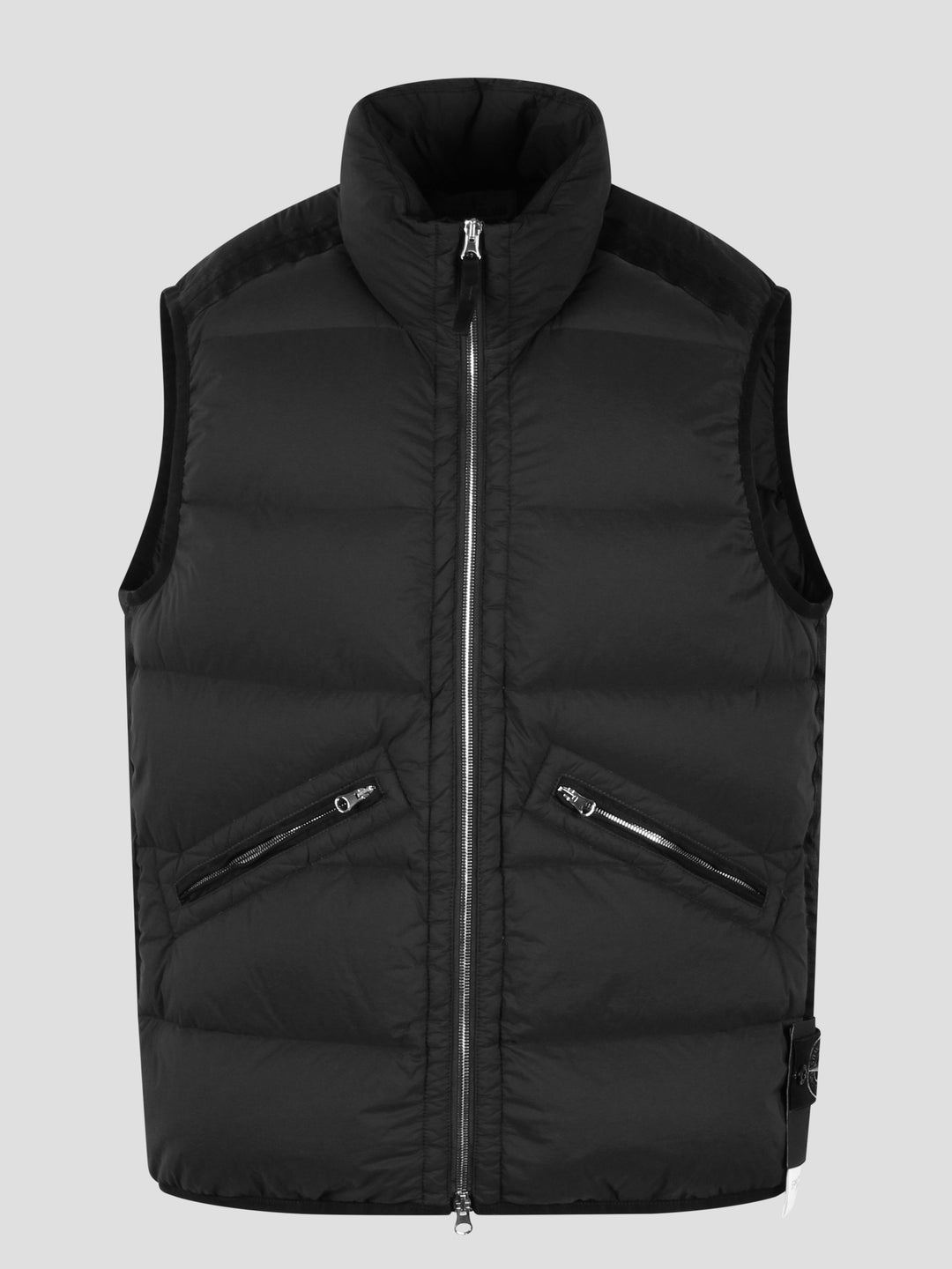 Seamless tunnel nylon down gilet