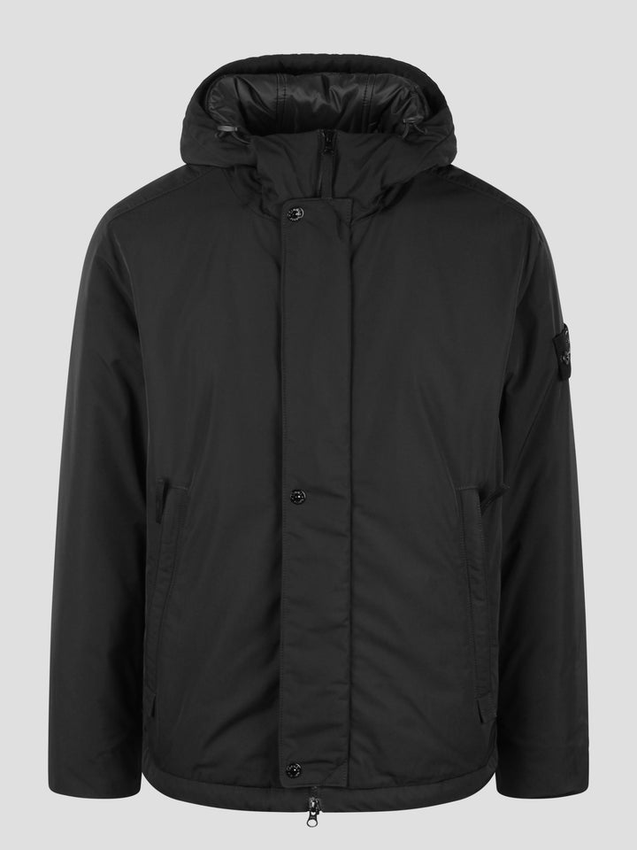 Micro will hooded padded jacket