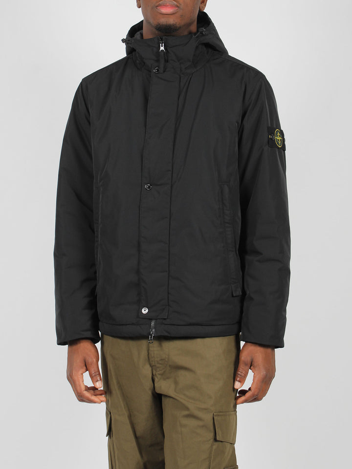 Micro will hooded padded jacket