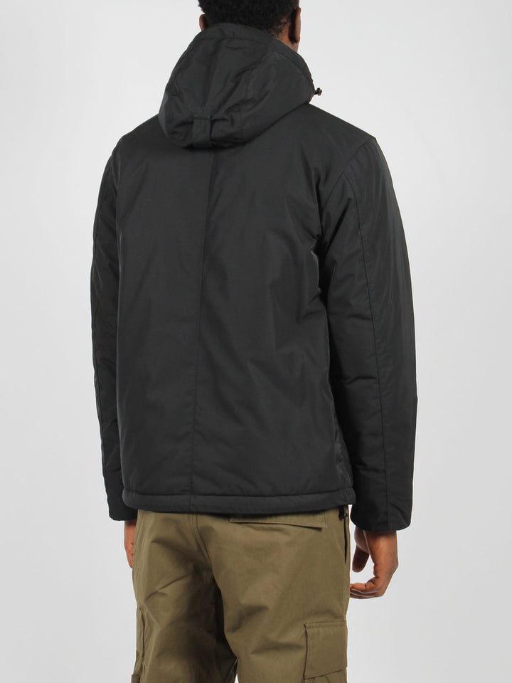 Micro will hooded padded jacket