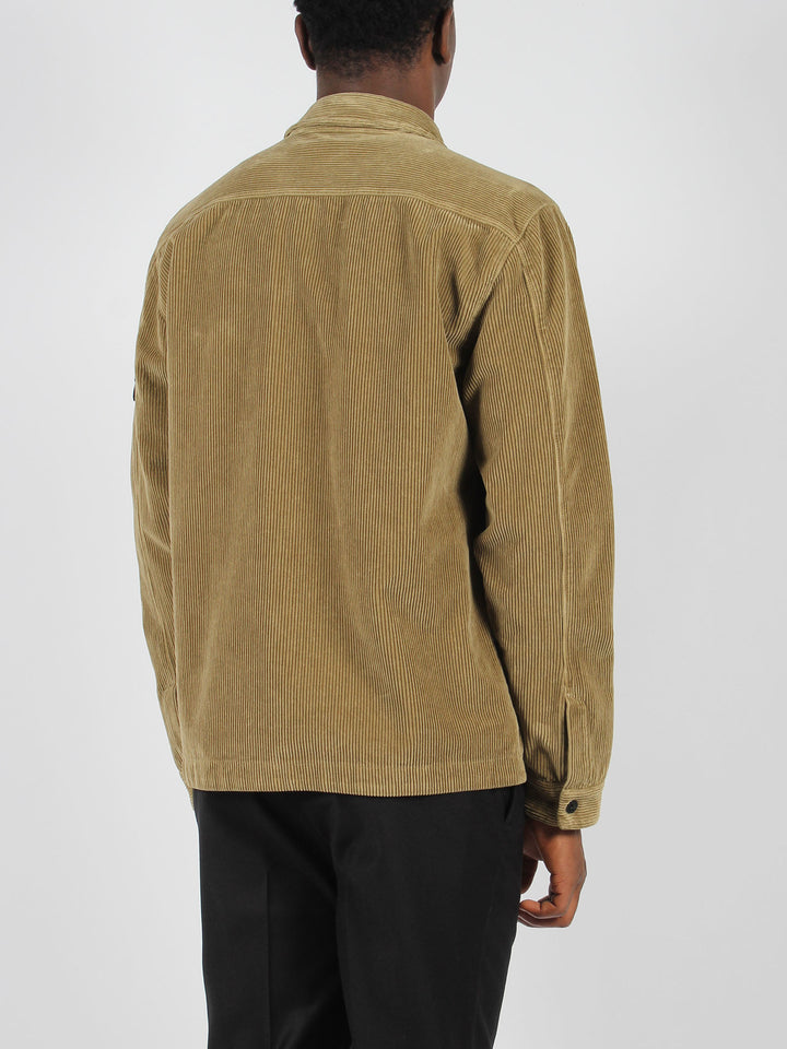 Organic cotton corduroy overshirt