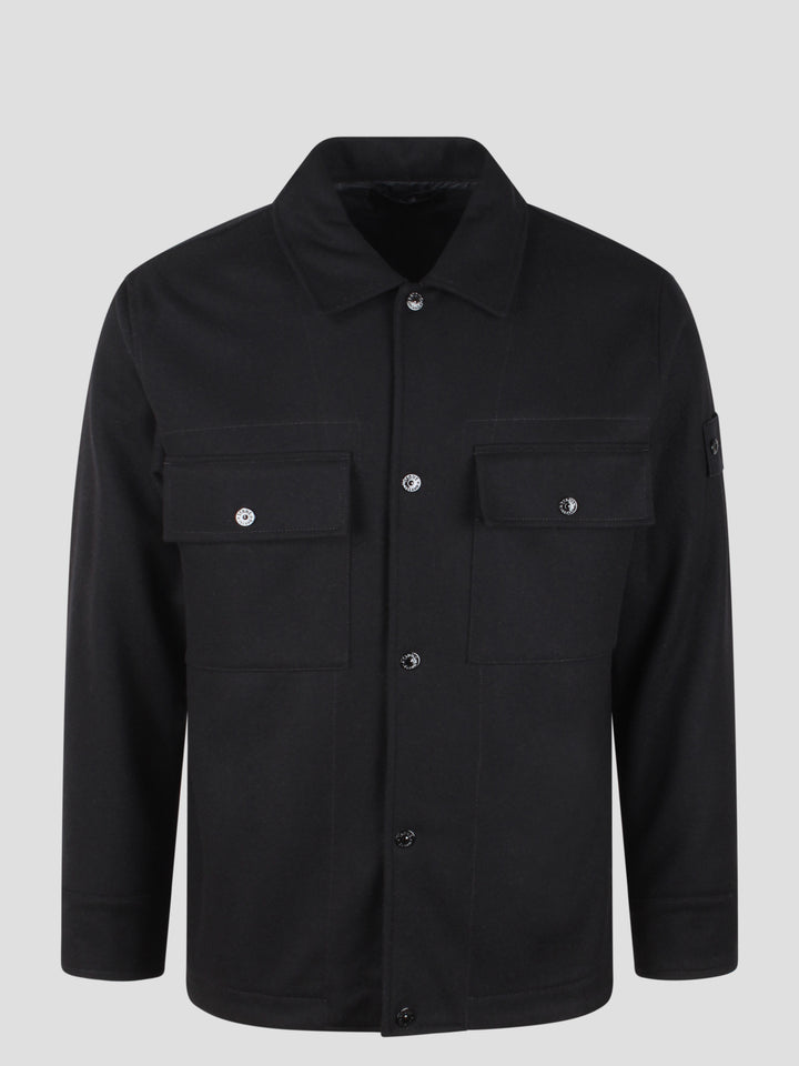 Lined overshirt