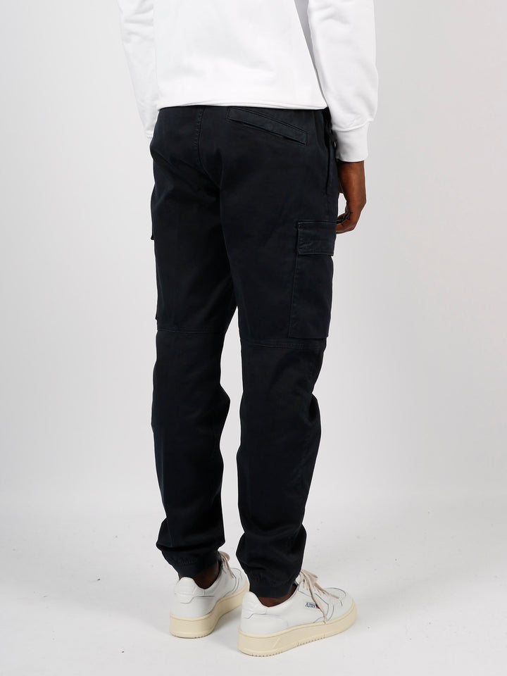 Elastic waist cargo trouser