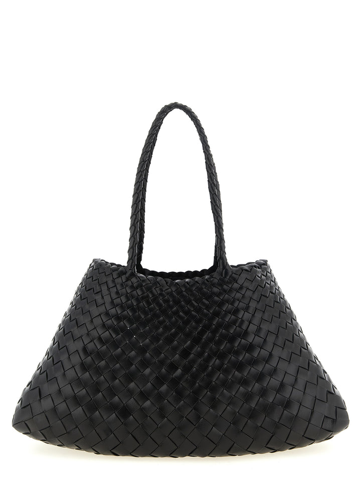 Dragon Diffusion Santa Croce Big Shoulder Bags - Black | 52c9d0275d575491e0f56a698d088d73f142b96a