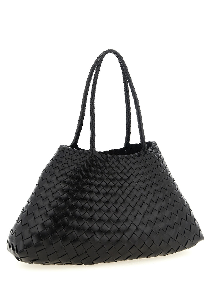 Dragon Diffusion Santa Croce Big Shoulder Bags - Black | 5709defb3eeaccb24cb5b5949ac6327fb67980c4