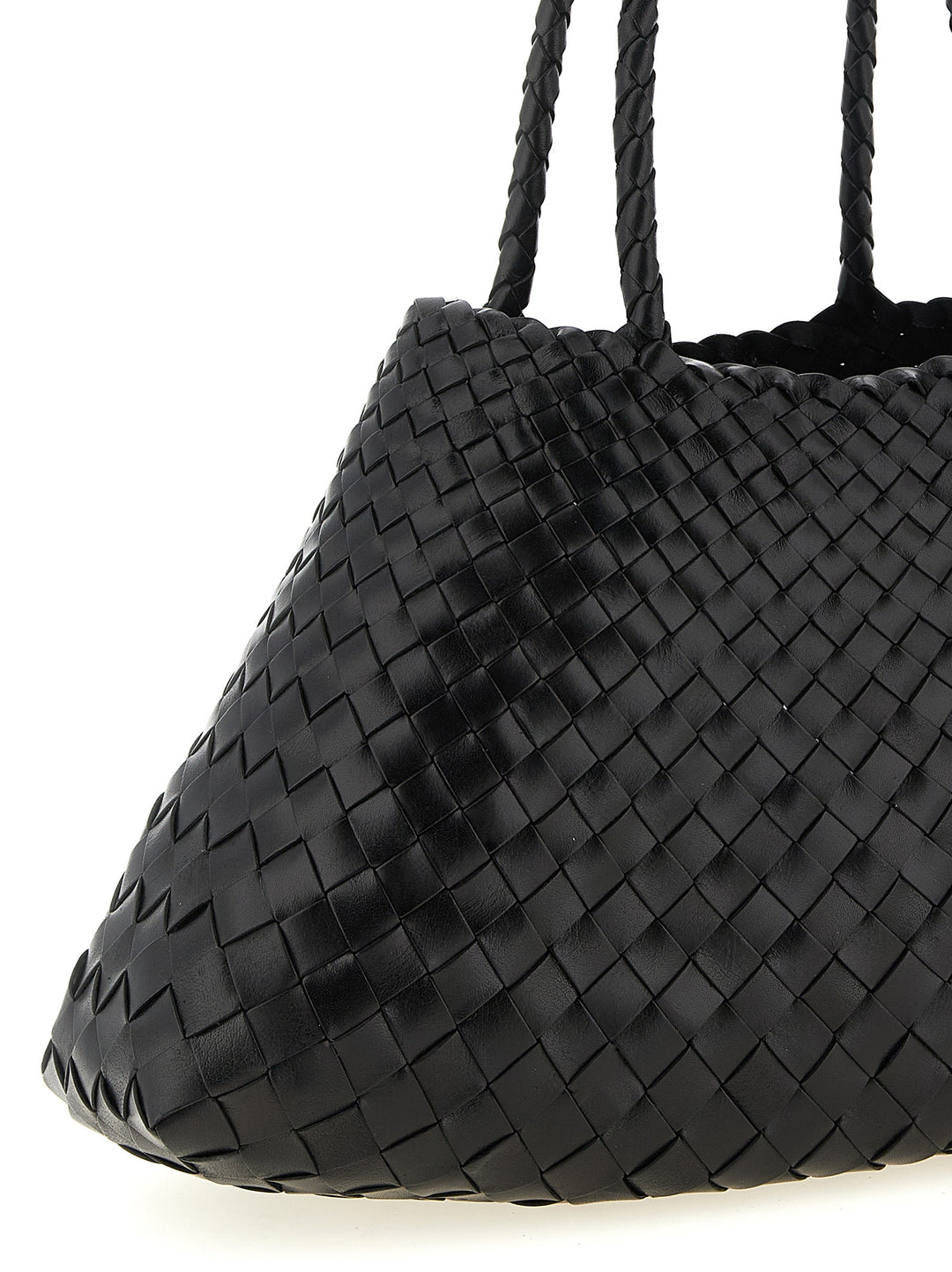 Dragon Diffusion Santa Croce Big Shoulder Bags - Black | 71135df9eafa44e1074c27fe7e1857099206faa2