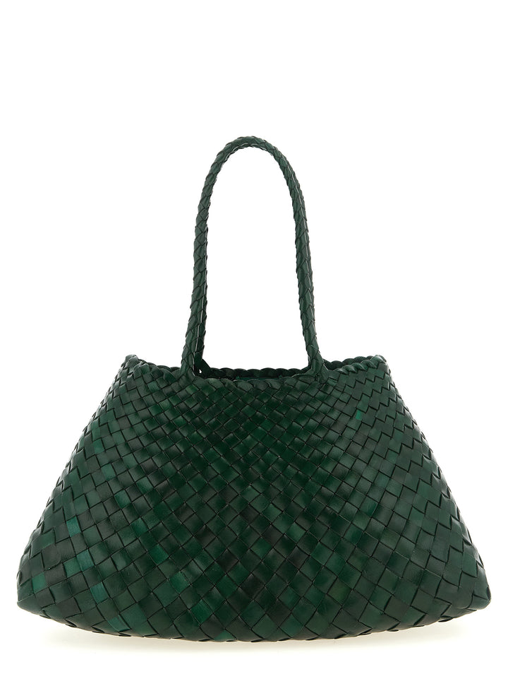 Dragon Diffusion Santa Croce Big Shoulder Bags - Green | 7ed0ae81ec5ca34d82927818686b4d905259ca74