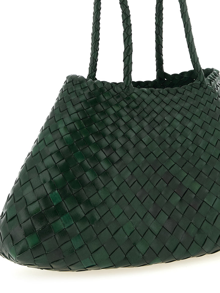 Dragon Diffusion Santa Croce Big Shoulder Bags - Green | e9ce5a61f9e752d6a17f3927438760fa7d39b11f