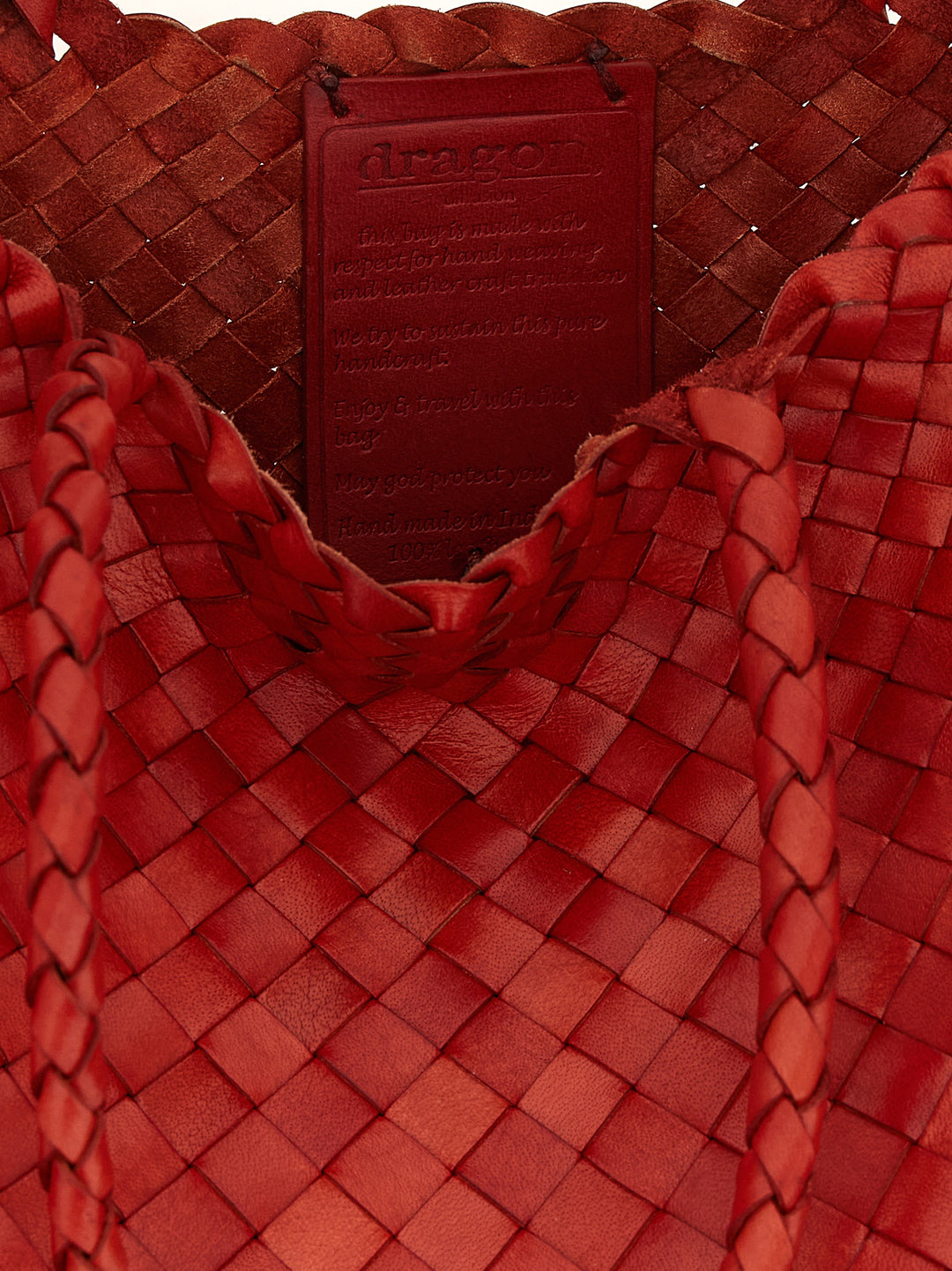 Dragon Diffusion Santa Croce Big Shoulder Bags - Red | e70a078ff4e27afa089053aa4c6bb0e8e9335bf8