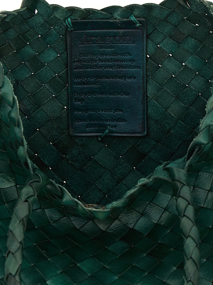 Dragon Diffusion Santa Croce Small Hand Bags - Green | 3f5248b99761a8ec538b912ffa789b36983f5e8f
