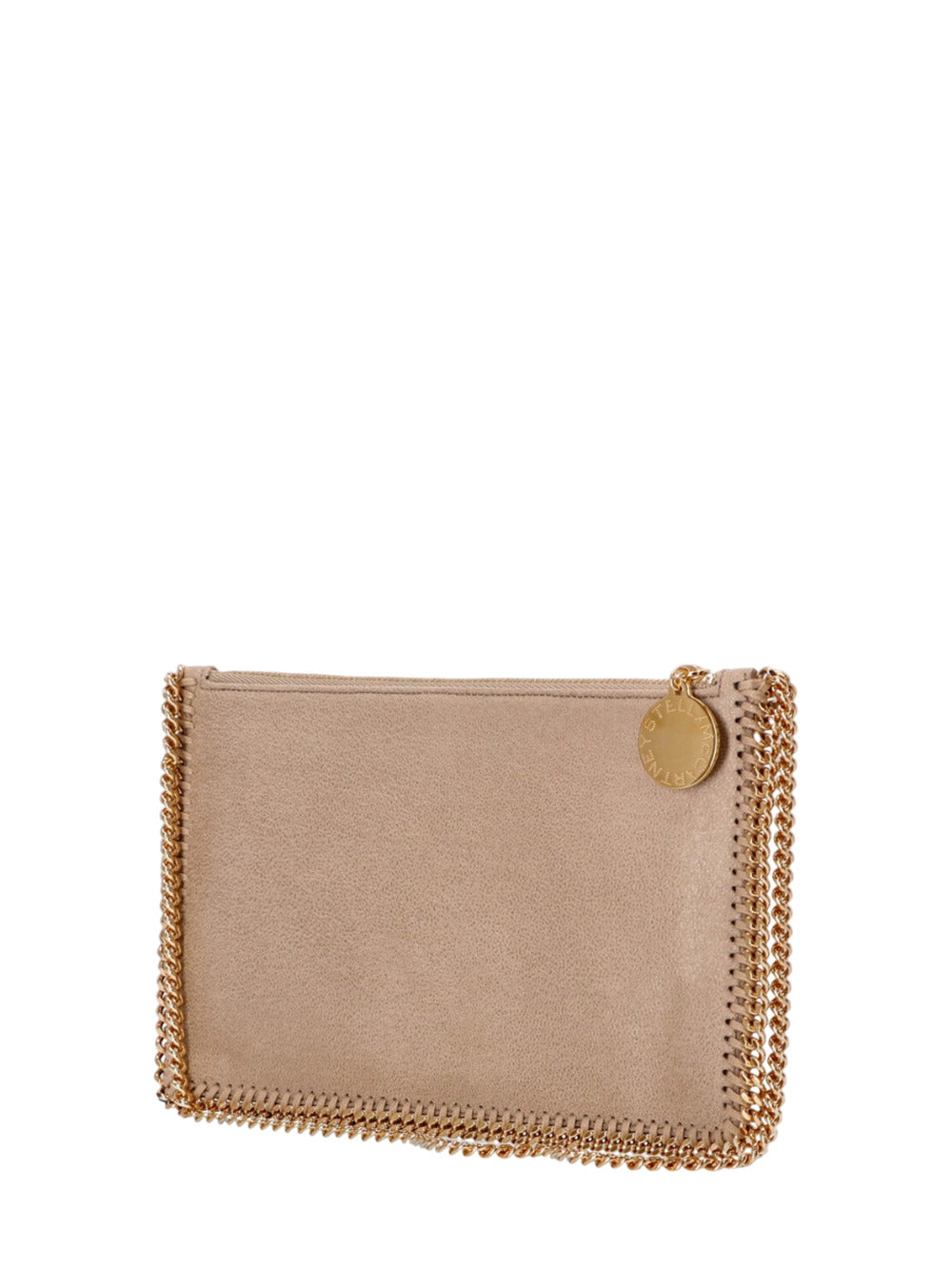 Pochette accessoir eco shaggy deer w/gold color chain