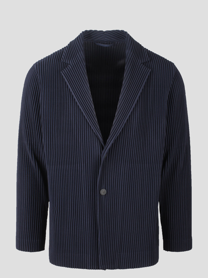 Pleated blazer