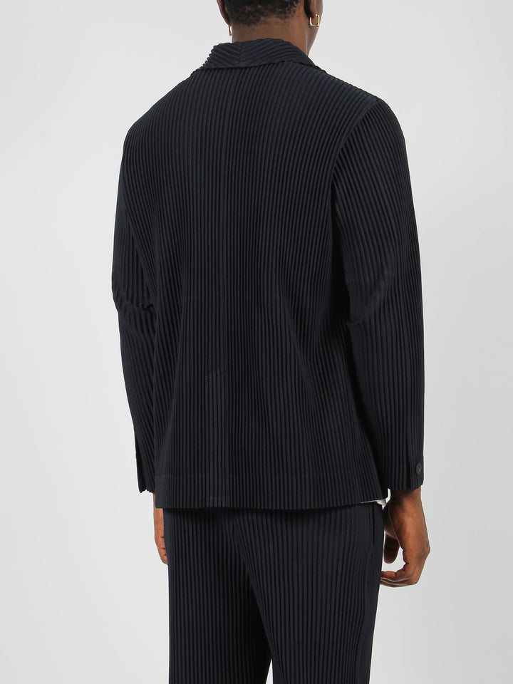 Pleated blazer