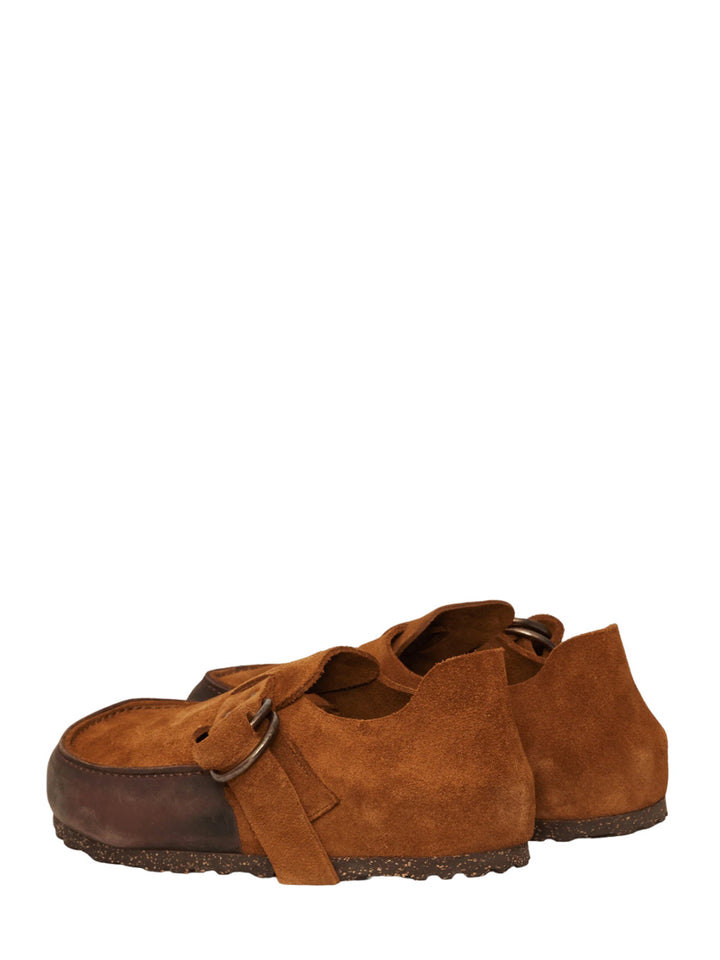 London moccasin suede narrow birkenstock x filson