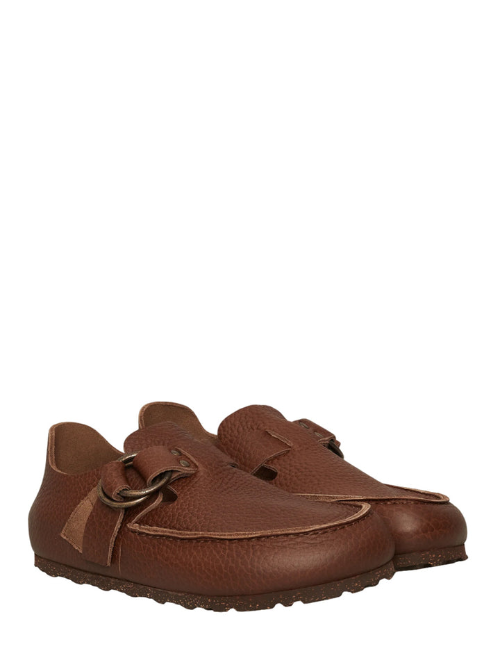 London moccasin leather narr. birkenstock x filson