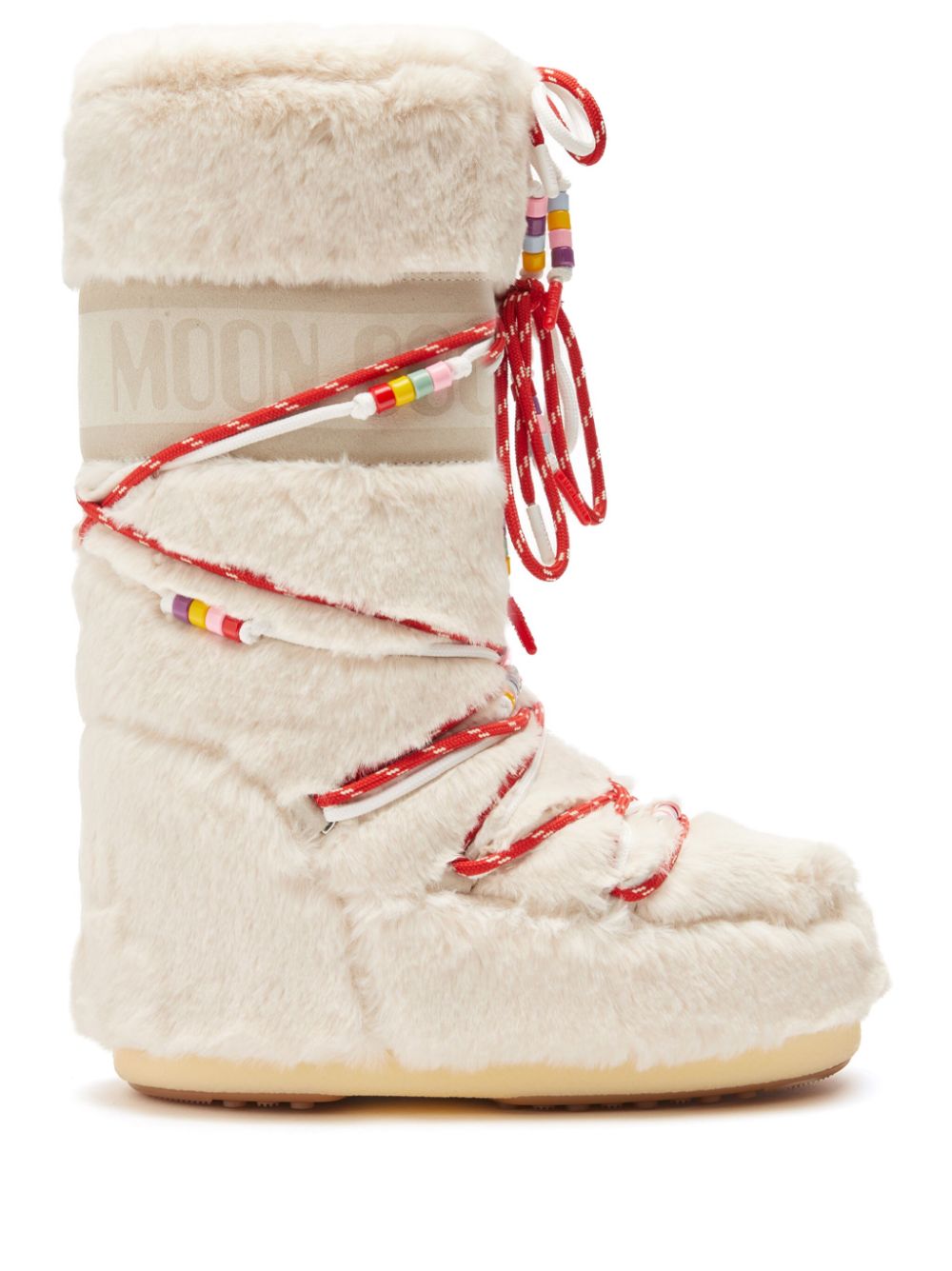 Icon snow boots in faux fur