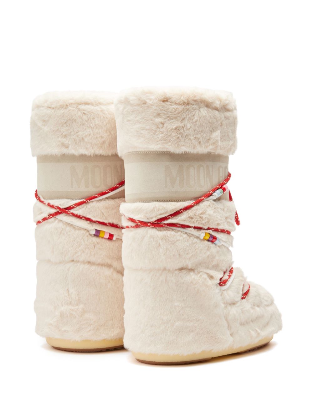 Icon snow boots in faux fur