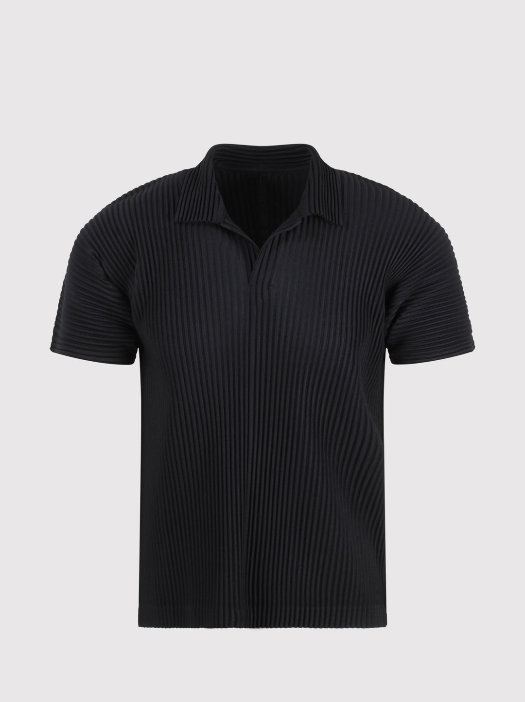 Pleated polo