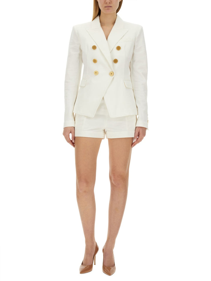 Balmain Jackets - White | Wanan Luxury