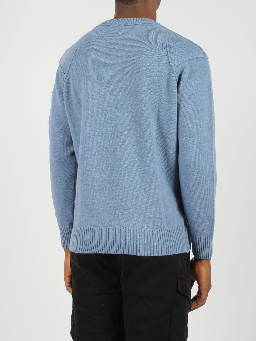 Lambswool grs crew neck knit