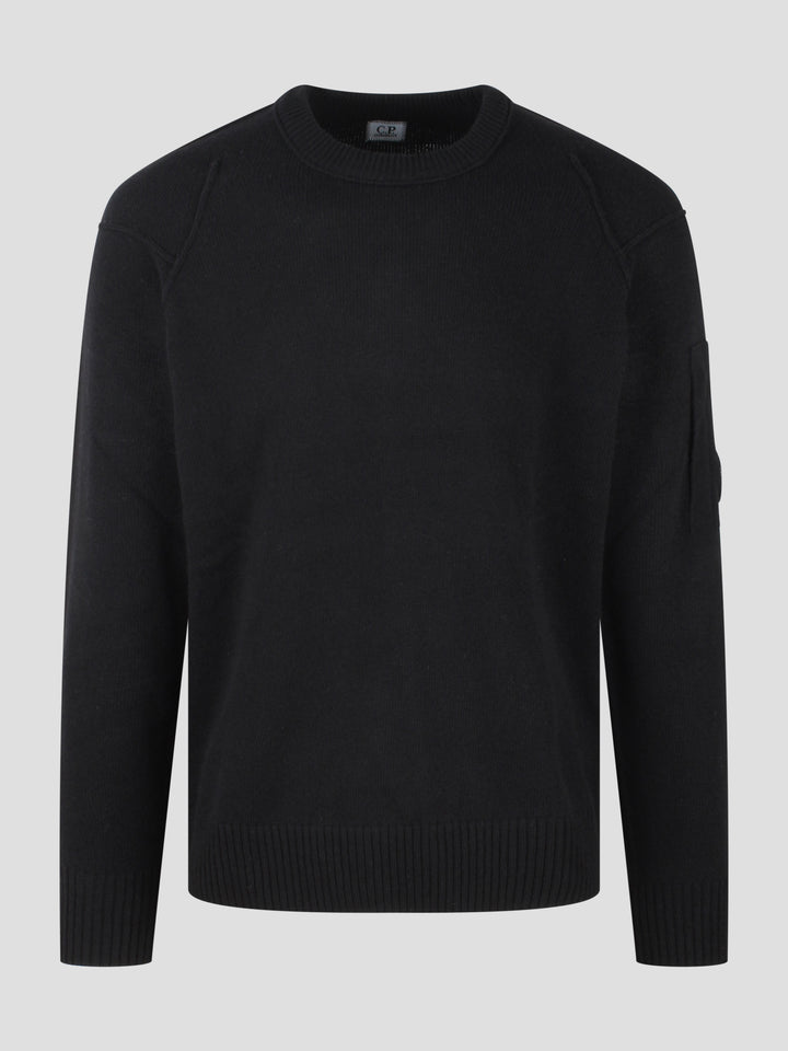 Lambswool grs crew neck knit