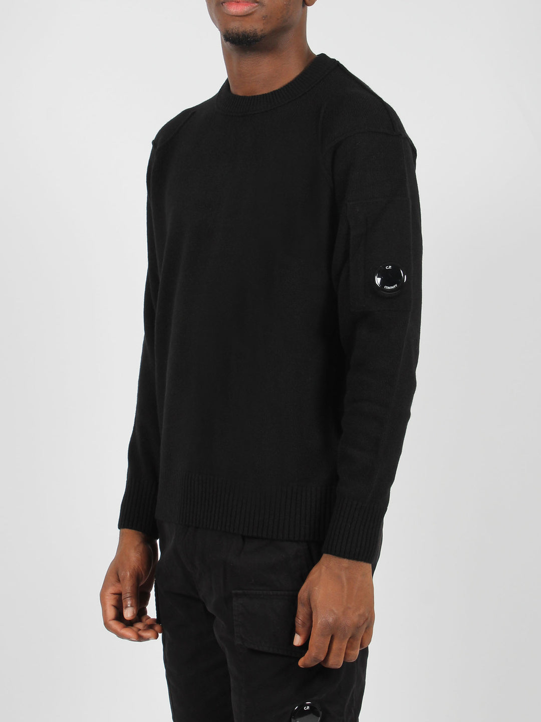 Lambswool grs crew neck knit