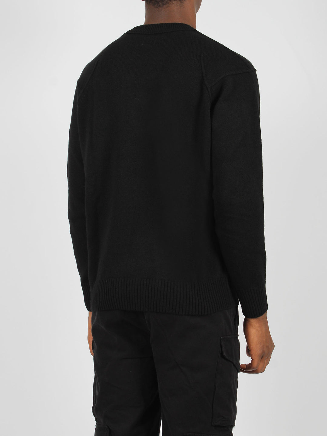 Lambswool grs crew neck knit