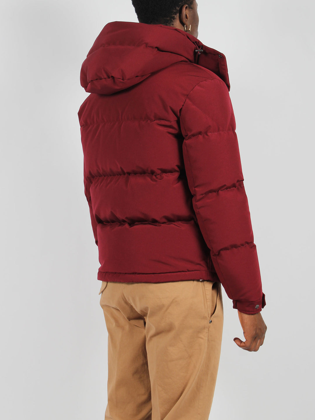 Fornas hooded padded down jacket