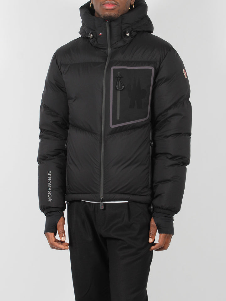 Mandres hooded padded jacket