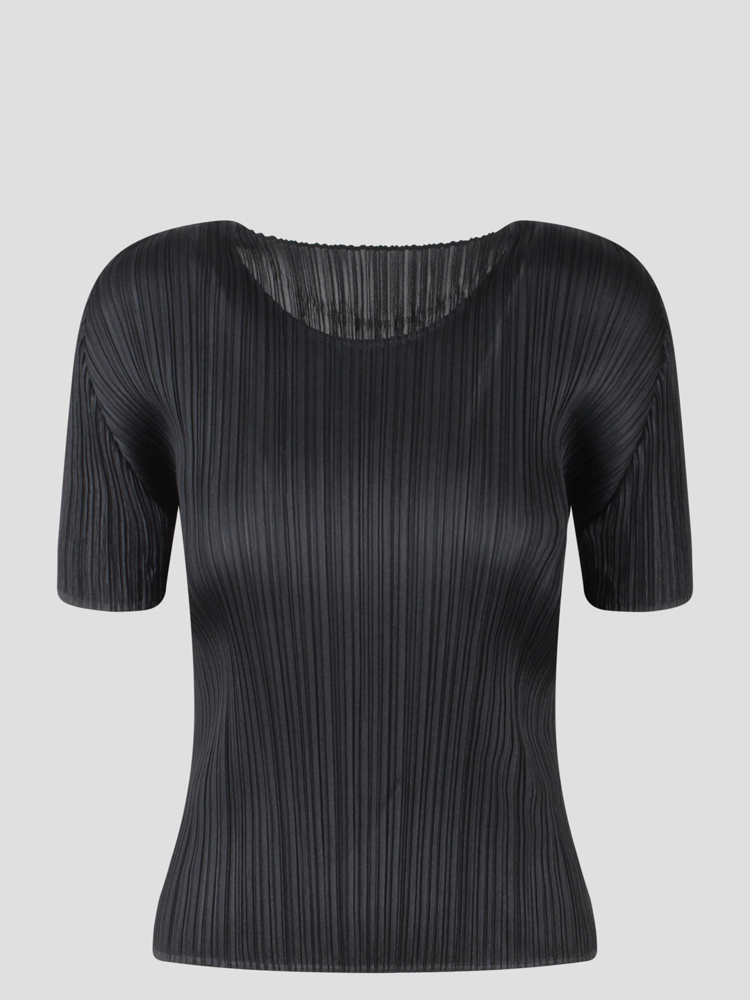 Pleated t-shirt