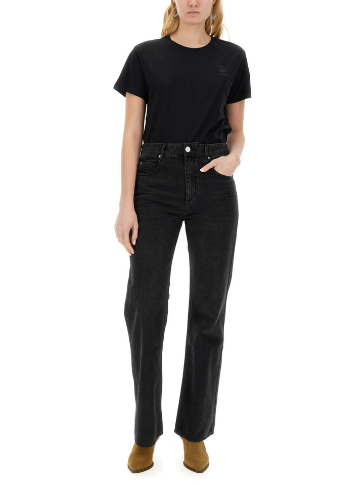 Isabel Marant Etoile T shirts - Black | Wanan Luxury