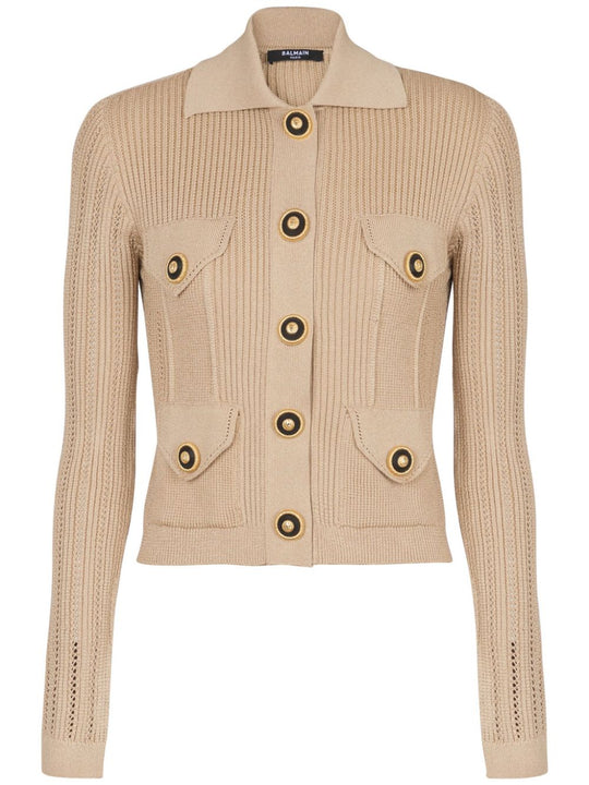 Cardigan With Buttons