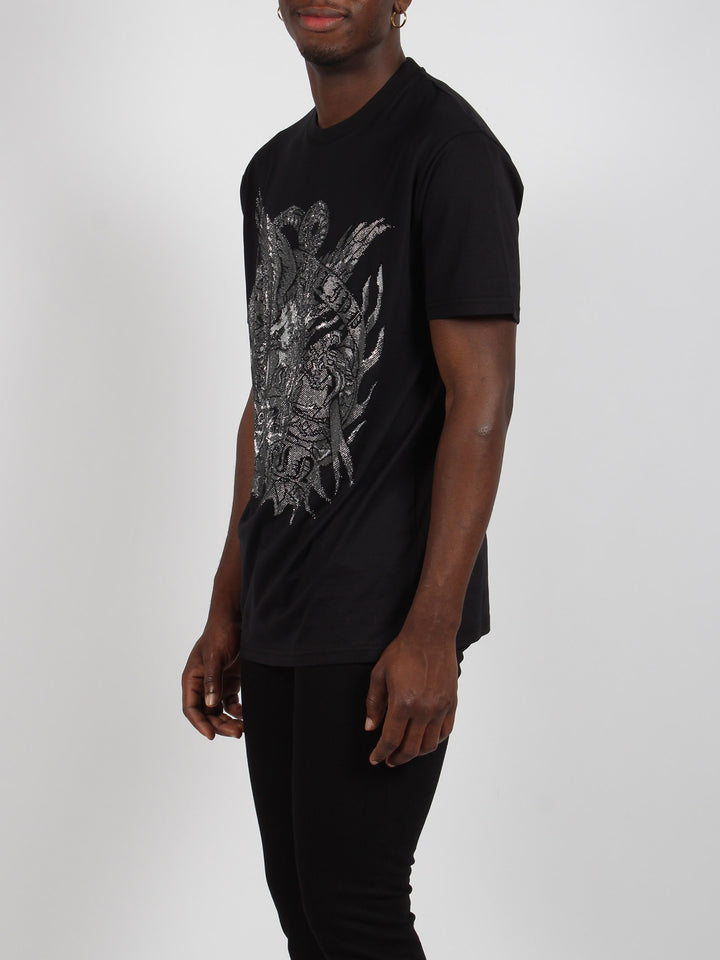 Round neck ss tattoo t-shirt