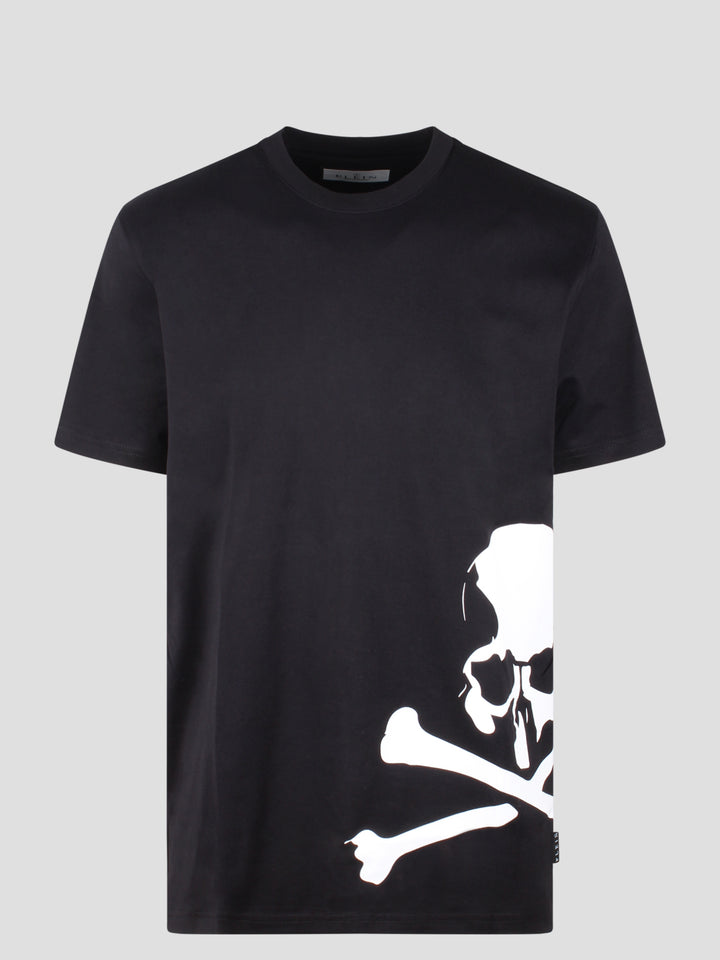 Round neck ss skull & bones t-shirt