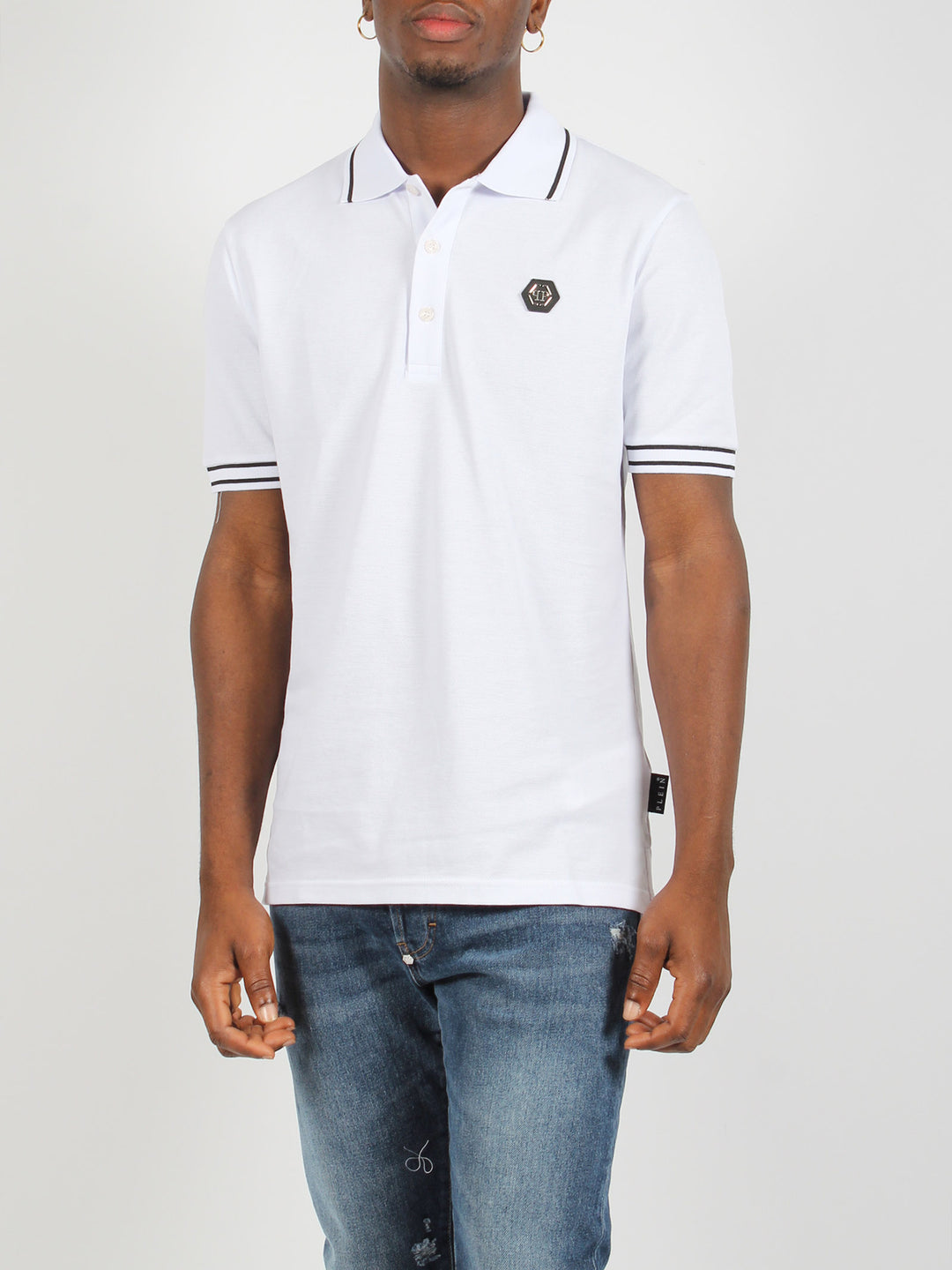 Pp hexagon polo shirt