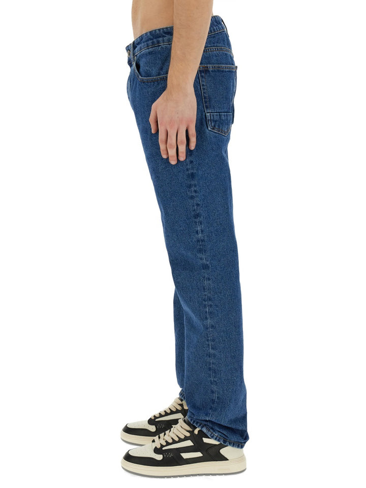 Palm Angels Denim - White, Light Blue | Wanan Luxury