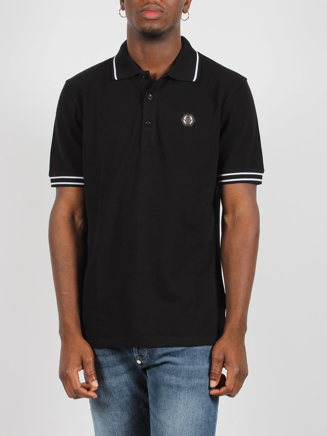 Pp hexagon polo shirt