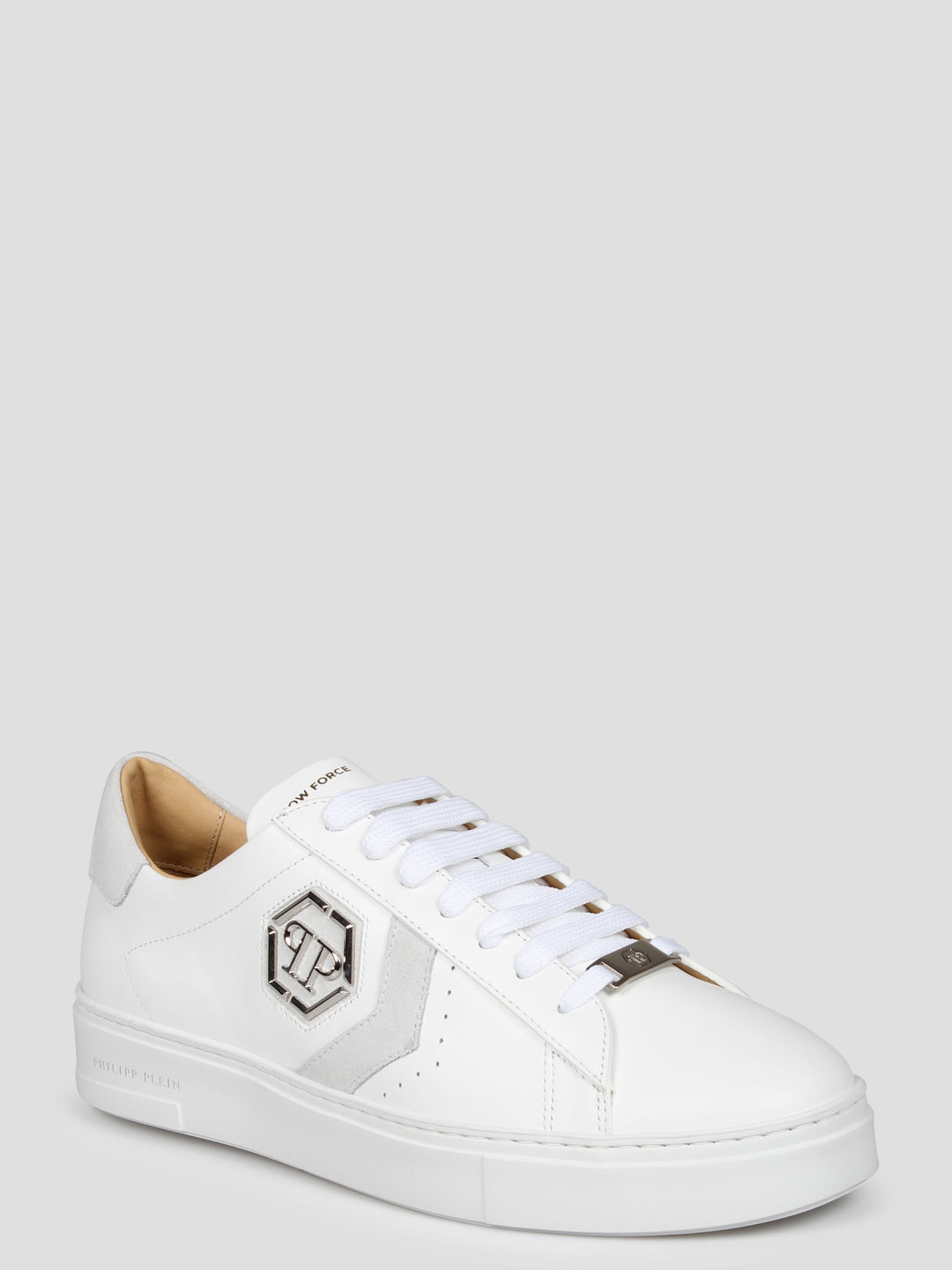 Lo-top leather arrow force sneakers