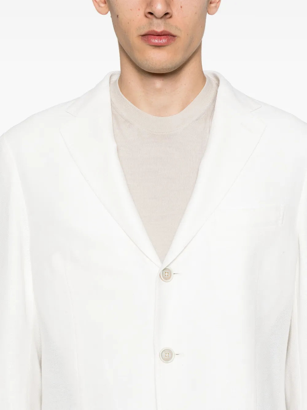 Eleventy Blazer - White | 98c6d6542bb6ce6072bdba7fe7f2dacfc3eed1b0