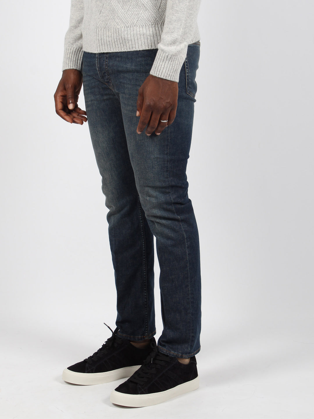 Asthor relax slim denim pant