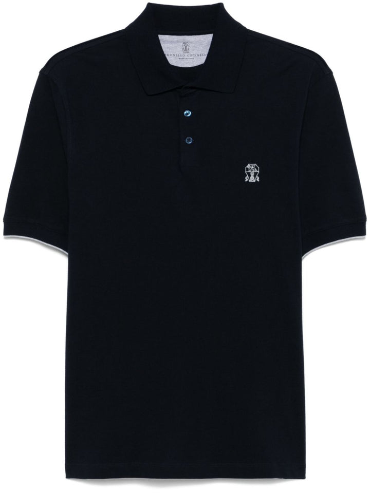 Polo shirt with embroidery